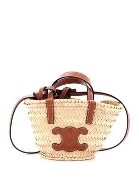 Celine Triomphe Basket Shoulder Bag #356411C92B